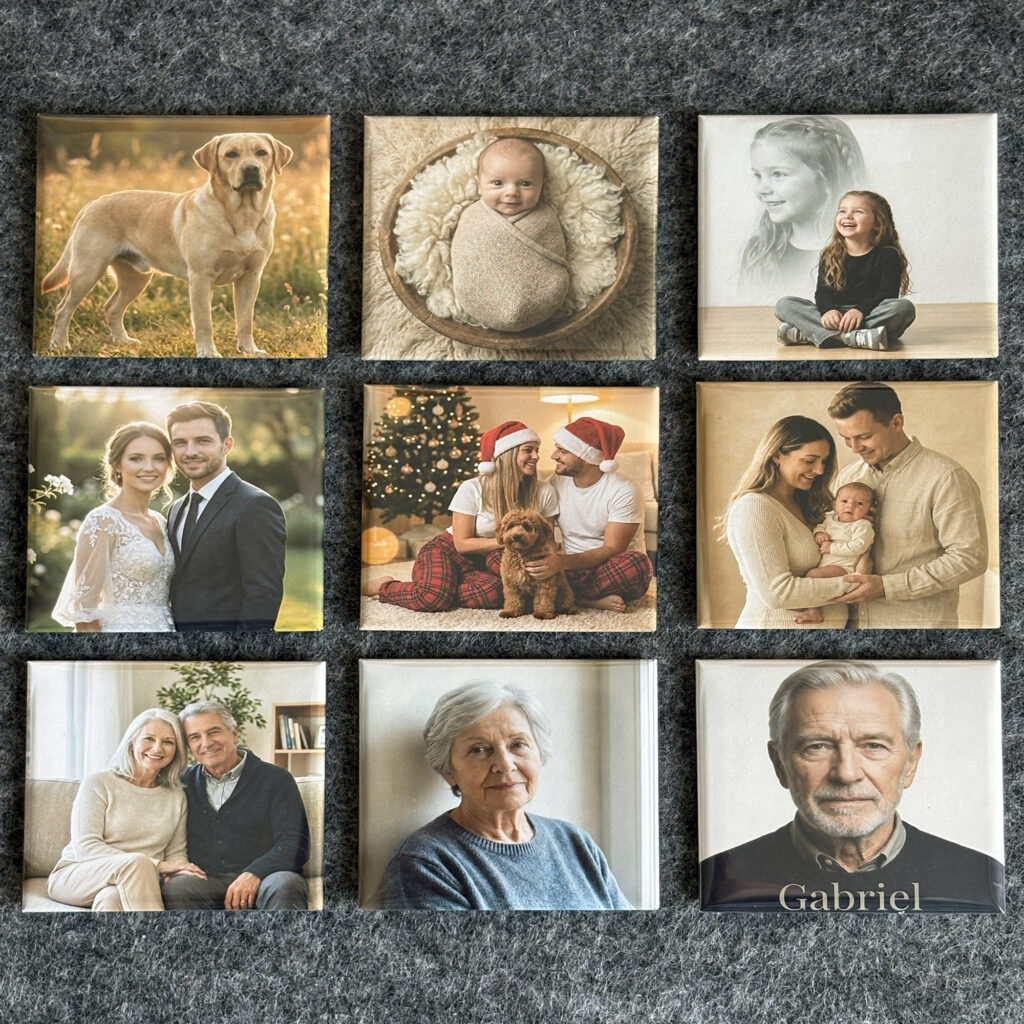 Pack Signature - 9 Magnets Photo