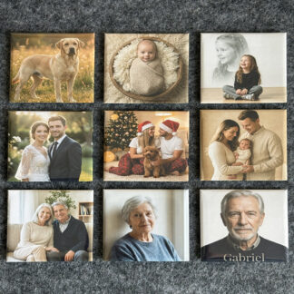 Pack Signature - 9 Magnets Photo