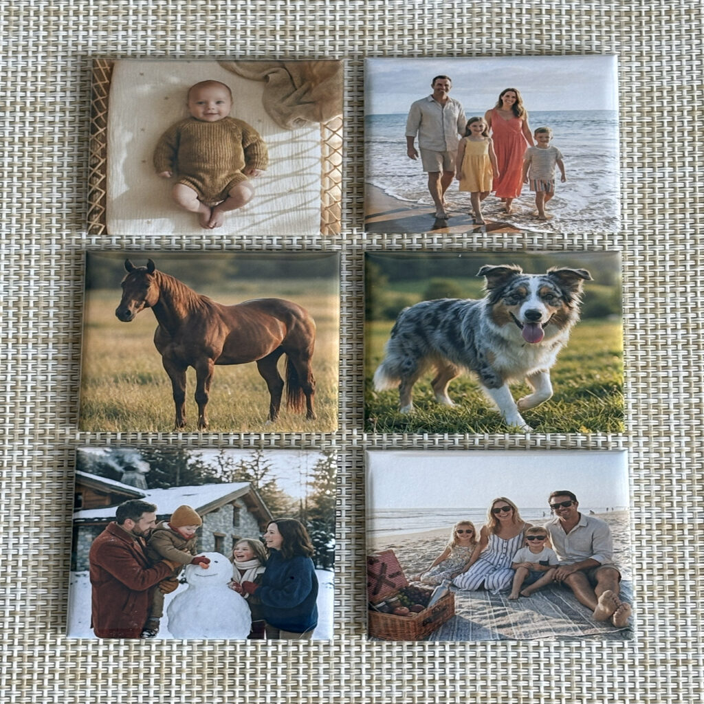 L'Essentiel - 6 Magnets Photo